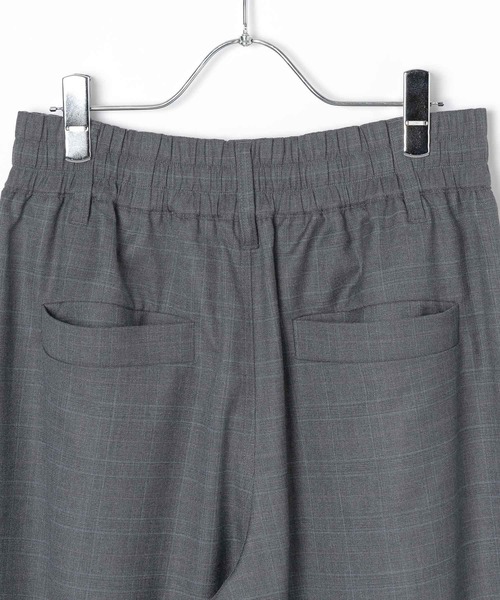 PBLIM（ページボーイリム）の「《UNISEX》チェックラインパンツ（その他パンツ・レディース・ライトグレー/チャコールグレー・MEDIUM/LARGE）」の6枚目の写真