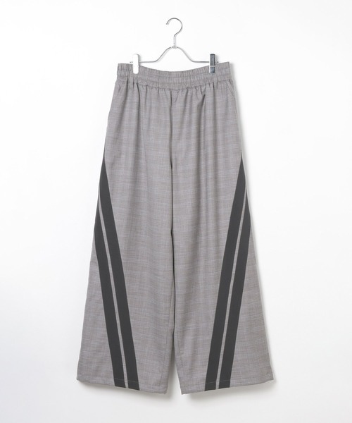 PBLIM（ページボーイリム）の「《UNISEX》チェックラインパンツ（その他パンツ・レディース・ライトグレー/チャコールグレー・MEDIUM/LARGE）」の8枚目の写真