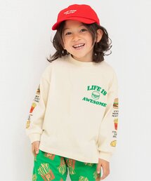 BREEZE | 袖モチーフロンT_ジュニア対応(Tシャツ/カットソー)