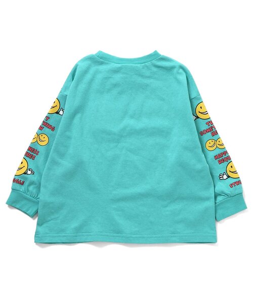 BREEZE（ブリーズ）の「袖モチーフロンT_ジュニア対応（Tシャツ/カットソー・キッズ・ブラック/アイボリー/グリーン・80/90/100/110/120/130/140）」の15枚目の写真