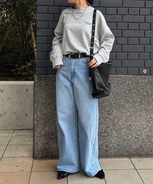 ISOOK（アイスー）の「【ISOOK / アイスー】レザーショルダーバッグ / 合皮 ショルダーバッグ 斜め掛け マルチウェイ A4サイズ収納可 大容量 通勤用 通学用 旅行用 マザーズバッグ ZOZOTOWN限定（ショルダーバッグ・レディース・ブラウン/ブラック・FREE）」の11枚目の写真