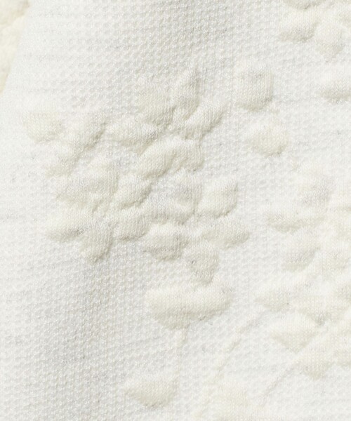 UNITED ARROWS(ユナイテッドアローズ)の「フラワー ジャガード スウェット(スウェット・レディース・ナチュラル/ライトグレー/ホワイト・FREE)」の12枚目の写真