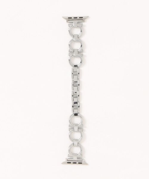 styiro(スタイロ)の「【パチっと外すだけ】Apple Watch Band メタルチェーン / 中折れクラスプ式(デジタル腕時計・レディース・プラチナム/ゴールド/ブラック/シルバー・42mm/38mm)」の5枚目の写真