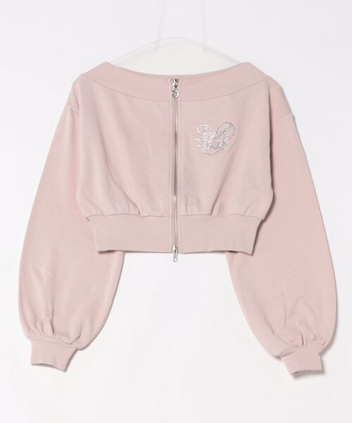 apres jour(アプレジュール)の「【セット着用可能】オフショルジップスウェット(スウェット・レディース・ブラック/オートミール/ピンク・X-LARGE/フリー)」の20枚目の写真