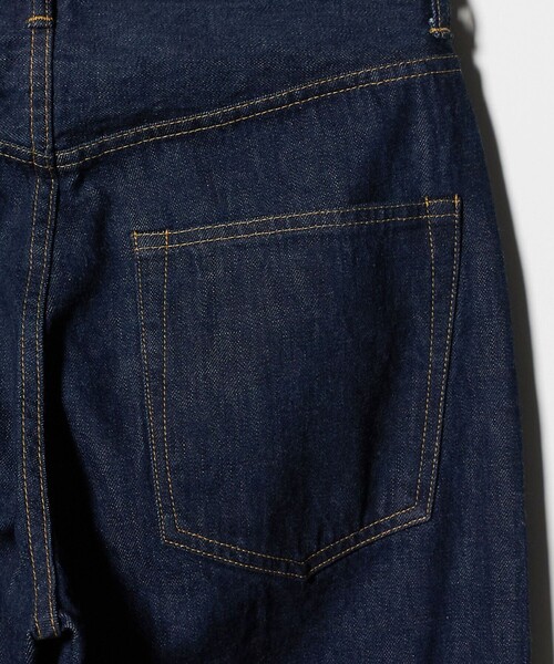 SCYE BASICS（サイベーシックス）の「＜SCYE BASICS＞バギー デニム パンツ（デニムパンツ・メンズ・ネイビー・31inch/29inch/30inch）」の6枚目の写真