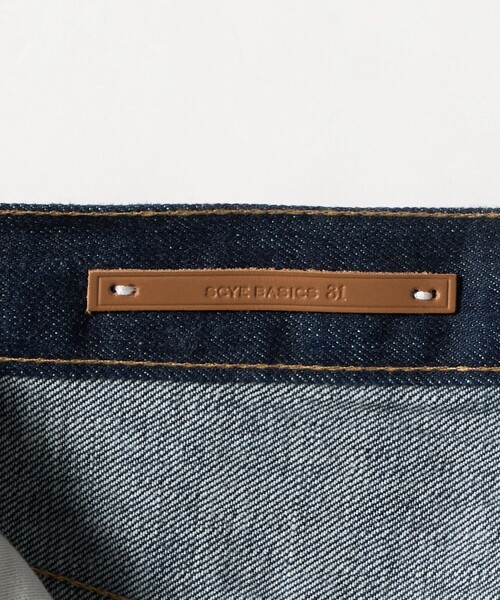 SCYE BASICS（サイベーシックス）の「＜SCYE BASICS＞バギー デニム パンツ（デニムパンツ・メンズ・ネイビー・31inch/29inch/30inch）」の10枚目の写真