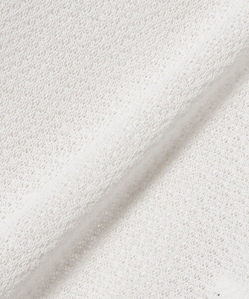 green label relaxing（グリーンレーベルリラクシング）の「ハニカム タック スリーブ プルオーバー ニット（ニット/セーター・レディース・ライトグレー/ライトブルー/ダークブラウン/イエロー・FREE）」の16枚目の写真