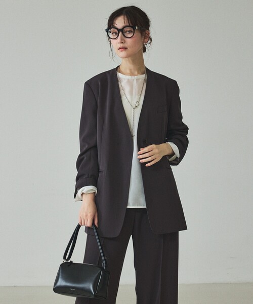 qualite（カリテ）の「【世界が認めた鯖江製】UVカットクリアボストンメガネ（メガネ・レディース・ブラウン/ブラック・フリー）」の20枚目の写真