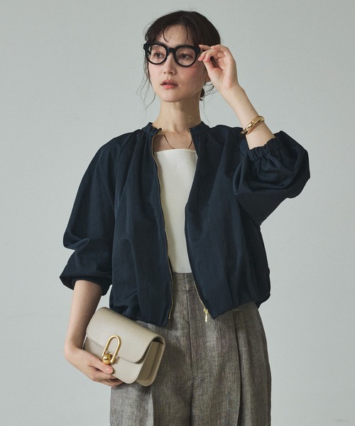 qualite（カリテ）の「【世界が認めた鯖江製】UVカットクリアボストンメガネ（メガネ・レディース・ブラウン/ブラック・フリー）」の5枚目の写真