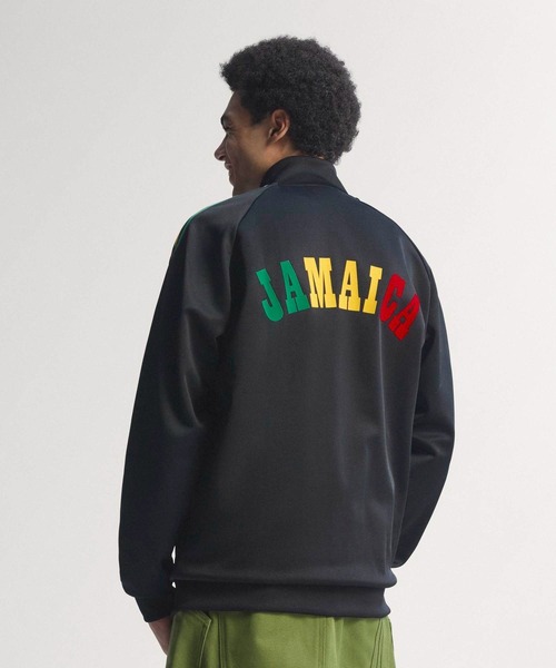 adidas（アディダス）の「ジャマイカ代表 オリジナルス トラックトップ / ジャージ / アディダス adidas（ジャージ・メンズ・ブラック・SMALL/XX-LARGE/XXX-LARGE/LARGE/MEDIUM/X-LARGE）」の2枚目の写真