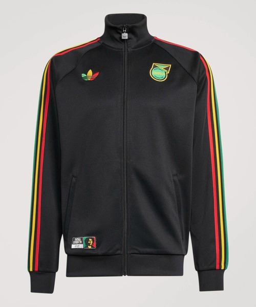 adidas（アディダス）の「ジャマイカ代表 オリジナルス トラックトップ / ジャージ / アディダス adidas（ジャージ・メンズ・ブラック・SMALL/XX-LARGE/XXX-LARGE/LARGE/MEDIUM/X-LARGE）」の4枚目の写真