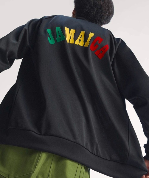 adidas（アディダス）の「ジャマイカ代表 オリジナルス トラックトップ / ジャージ / アディダス adidas（ジャージ・メンズ・ブラック・SMALL/XX-LARGE/XXX-LARGE/LARGE/MEDIUM/X-LARGE）」の7枚目の写真