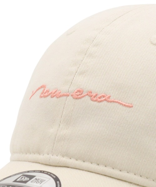 NEW ERA(ニューエラ)の「ニューエラキッズ YOUTH9TWENTY 手書き風ロゴリボンストラップ ONSPOTZ別注(キャップ・キッズ・ブラック/ストーン・52-56cm)」の9枚目の写真
