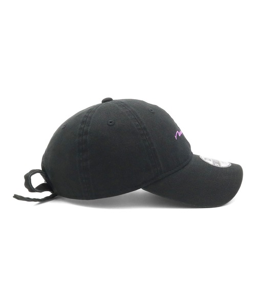 NEW ERA(ニューエラ)の「ニューエラキッズ YOUTH9TWENTY 手書き風ロゴリボンストラップ ONSPOTZ別注(キャップ・キッズ・ブラック/ストーン・52-56cm)」の10枚目の写真