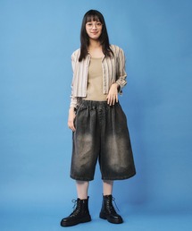 DAWNCE（ダウンス）の「ヴィンテージデザイン デニムハーフパンツ（デニムパンツ）」