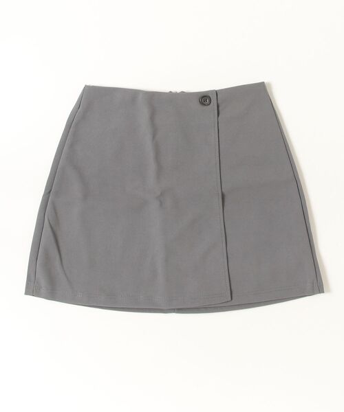 Per sist ence(パーシエンス)の「ラップデザインミニスカート(スカート・レディース・ベージュ/グレー/ブラック・MEDIUM/LARGE/SMALL)」の19枚目の写真