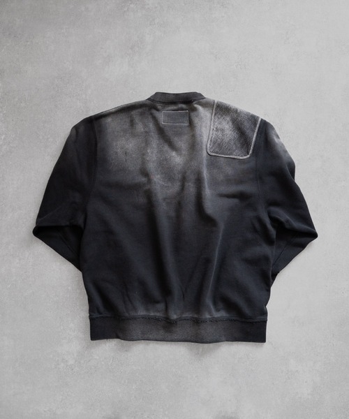 Iroquois（イロコイ）の「HUNTING SWEATSHIRT（スウェット・メンズ・グレー×サックスブルー/グレー/ブラック×ブラック/ホワイト系その他・5/3/4/2）」の11枚目の写真