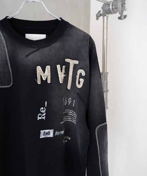 Iroquois（イロコイ）の「HUNTING SWEATSHIRT（スウェット・メンズ・グレー×サックスブルー/グレー/ブラック×ブラック/ホワイト系その他・5/3/4/2）」の12枚目の写真