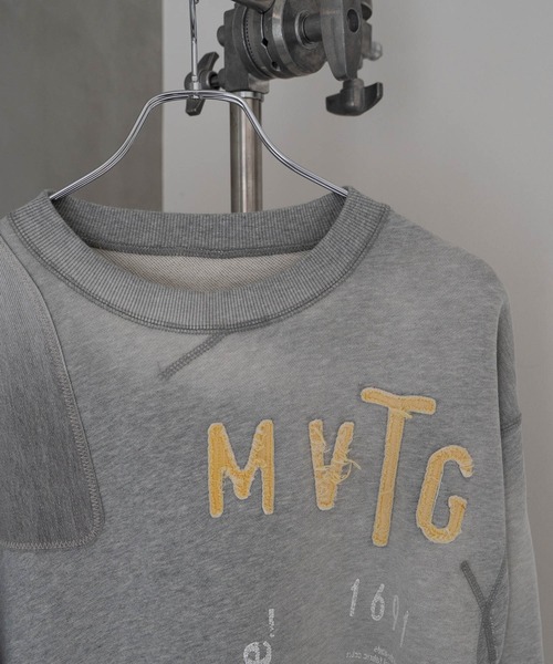 Iroquois（イロコイ）の「HUNTING SWEATSHIRT（スウェット・メンズ・グレー×サックスブルー/グレー/ブラック×ブラック/ホワイト系その他・5/3/4/2）」の22枚目の写真