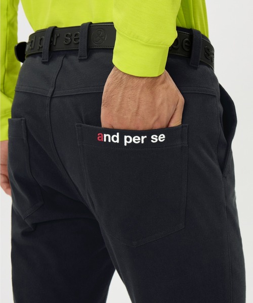 and per se（アンパスィ）の「"ショットスムーザー スキニーパンツ（メンズ）"（その他パンツ・メンズ・ブラック/カーキ・L/M/LL）」の10枚目の写真