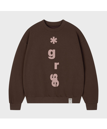 [ユニセックス]GRAE-S バーティカル スウェットシャツ_4カラー