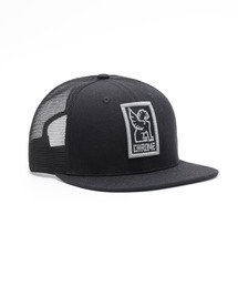 CHROME（クローム）の「［ CHROME / クローム ］5 PANEL MESH CAP BKRF_BLACK/REFLECTIVE / 5 パネル メッシュ キャップ ブラック リフレクティブ（キャップ）」