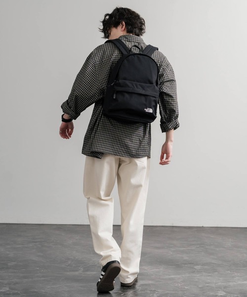 ■新品同様■ THE NORTH FACE - ザ・ノースフェイス ナイロン リュックサック バックパック デイパック メンズ ブラック系 FU5493 THE NORTH FACE ザ・ノースフェイス TNF DAY PACK M デイパック