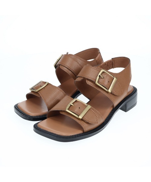 HIMIKO（ヒミコ）の「【HIMIKO】【ZOZOTOWN限定】ダブルストラップサンダル/660201（サンダル・レディース・ブラック/ブラウン・SMALL/LARGE/X-LARGE/MEDIUM）」の8枚目の写真