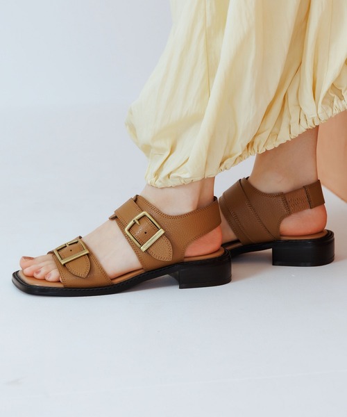 HIMIKO(ヒミコ)の「【HIMIKO】【ZOZOTOWN限定】ダブルストラップサンダル/660201(サンダル・レディース・ブラック/ブラウン・SMALL/LARGE/X-LARGE/MEDIUM)」の17枚目の写真