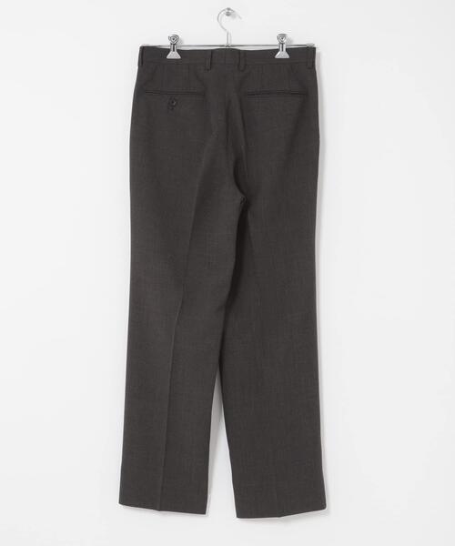 URBAN RESEARCH DOORS（アーバンリサーチドアーズ）の「LIFE STYLE TAILOR　ウーリーノグレンチェック2タックパンツ（スーツパンツ・メンズ・ブラウン・SMALL/X-LARGE/LARGE/MEDIUM）」の12枚目の写真