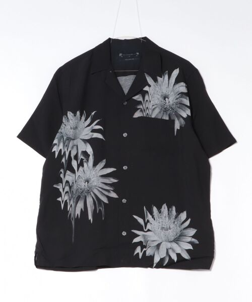 ALLSAINTS(オールセインツ)の「FLORAZE RELAXED FIT SHIRT | FLORAZE リラックス フィット シャツ(シャツ/ブラウス・メンズ・ブラック・XS/S/M/L)」の8枚目の写真