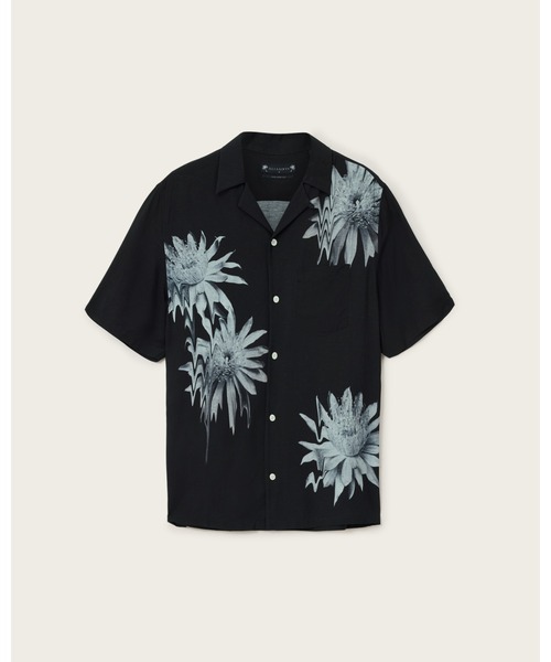 ALLSAINTS(オールセインツ)の「FLORAZE RELAXED FIT SHIRT | FLORAZE リラックス フィット シャツ(シャツ/ブラウス・メンズ・ブラック・XS/S/M/L)」の7枚目の写真