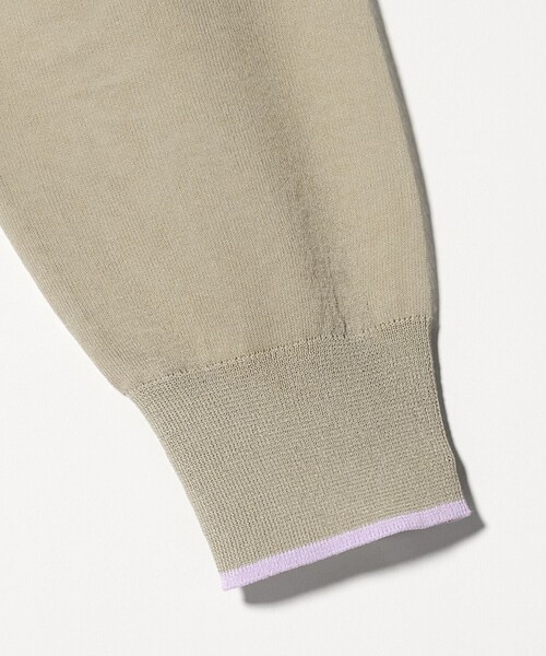 BEAUTY&YOUTH UNITED ARROWS(ビューティーアンドユースユナイテッドアローズ)の「ライン クルーネック カーディガン ウォッシャブル(カーディガン/ボレロ・レディース・ベージュ/オフホワイト/ブラック・FREE)」の19枚目の写真