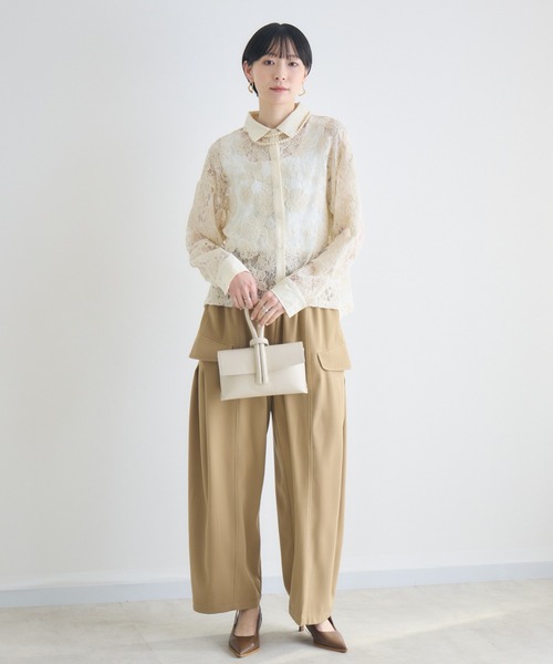 Paradise Picnic(パラダイスピクニック)の「レースブラウス(シャツ/ブラウス・レディース・アイボリー/ブラック・FREE)」の17枚目の写真