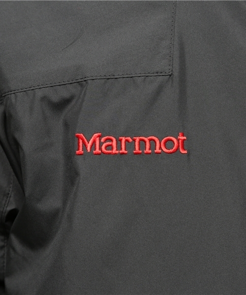 MARMOT(マーモット)の「ウインドライトシェルジャケット(WIND LITE SHELL JACKET)(マウンテンパーカー・メンズ・ブラック×ブラック/オレンジ系その他/レッド系その他・MEDIUM/LARGE/X-LARGE)」の5枚目の写真