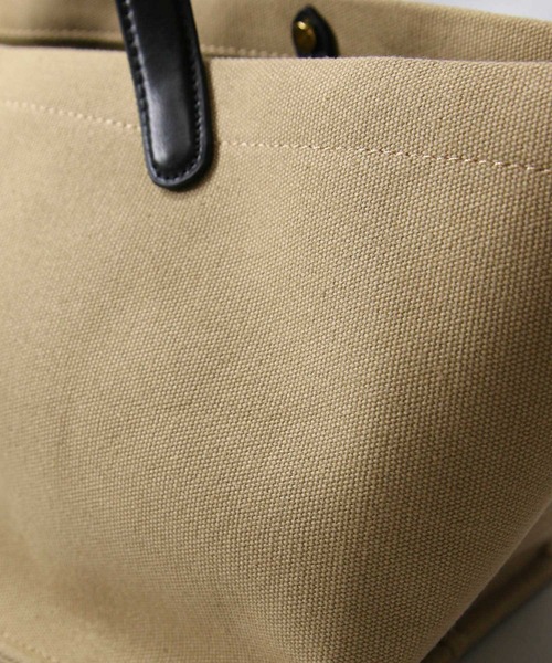 Gready Brilliant（グレディブリリアン）の「キャンバス横長トート（トートバッグ・レディース・ブラック/ベージュ・FREE）」の13枚目の写真
