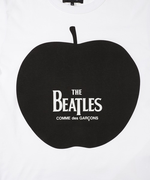 THE BEATLES COMME des GARCONS(ザ ビートルズ コムデギャルソン)の「THE BEATLES CdG APPLE PRINTED T-Shirt(Tシャツ/カットソー・メンズ・ホワイト・S/M/L/XL/XXL/XS)」の4枚目の写真