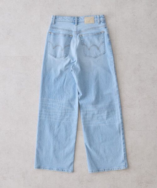 BEDWIN(ベドウィン)の「【EDWIN別注】ワイドデニム(デニムパンツ・レディース・ブルー系その他/ライトインディゴブルー・M/S/L)」の20枚目の写真
