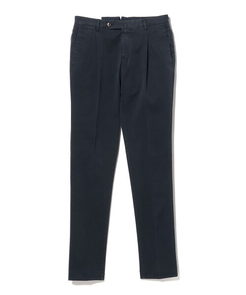 BEAMS F（ビームスエフ）の「【別注】PT TORINO / EVO-F ストレッチ コットンツイル 1プリーツ スラックス（その他パンツ・メンズ・カーキ/ネイビー/ベージュ/ホワイト・46/48/44/50）」の4枚目の写真