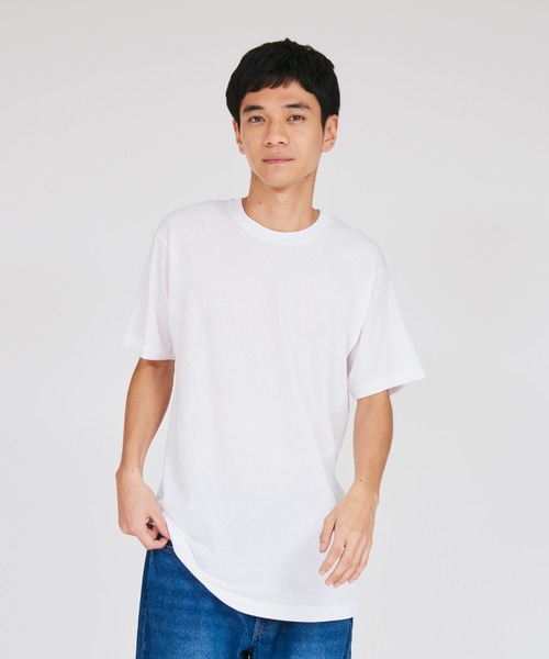 Hanes ヘインズ の Hanes ヘインズ メンズ 3枚組 アオラベルクルーネックtシャツ 青パック Tシャツ カットソー Wear
