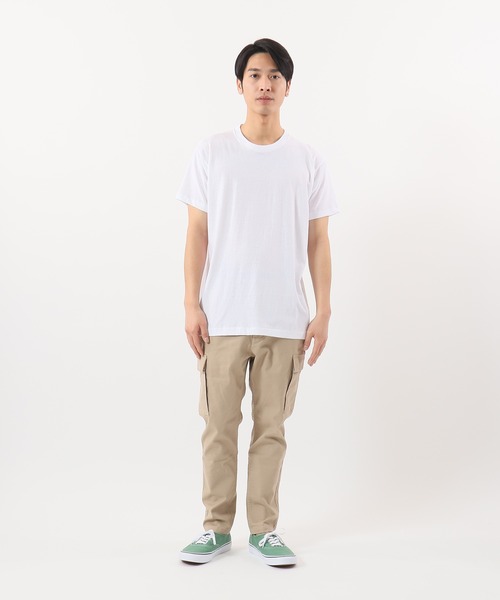 HANES(ヘインズ)の「【Hanes/ヘインズ】メンズ 【3枚組】アオラベルクルーネックTシャツ 青パック(Tシャツ/カットソー・メンズ・ホワイト・X-LARGE/MEDIUM/SMALL/LARGE/X-SMALL)」の10枚目の写真