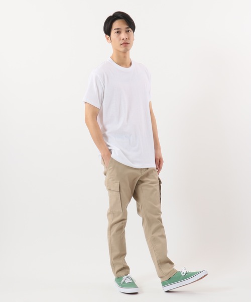 HANES(ヘインズ)の「【Hanes/ヘインズ】メンズ 【3枚組】アオラベルクルーネックTシャツ 青パック(Tシャツ/カットソー・メンズ・ホワイト・X-LARGE/MEDIUM/SMALL/LARGE/X-SMALL)」の11枚目の写真