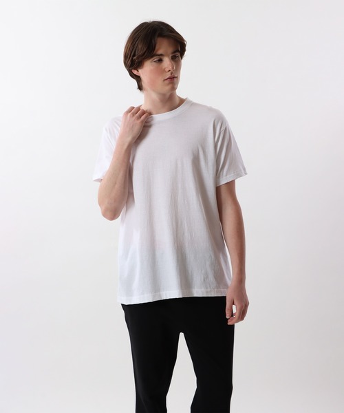 HANES(ヘインズ)の「【Hanes/ヘインズ】メンズ 【3枚組】アオラベルクルーネックTシャツ 青パック(Tシャツ/カットソー・メンズ・ホワイト・X-LARGE/MEDIUM/SMALL/LARGE/X-SMALL)」の22枚目の写真