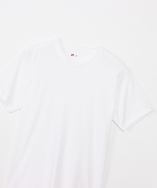 HANES(ヘインズ)の「【Hanes/ヘインズ】メンズ 【3枚組】アオラベルクルーネックTシャツ 青パック(Tシャツ/カットソー・メンズ・ホワイト・X-LARGE/MEDIUM/SMALL/LARGE/X-SMALL)」の3枚目の写真