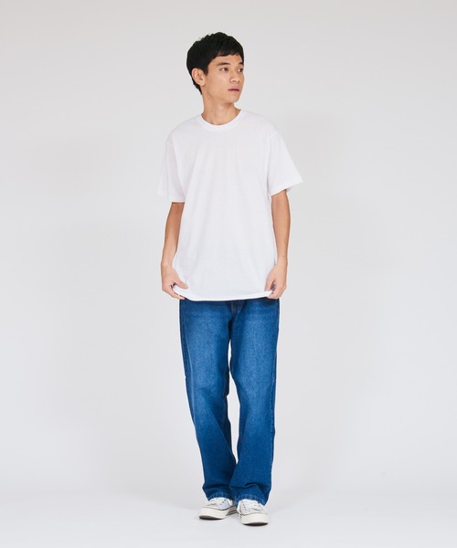 HANES(ヘインズ)の「【Hanes/ヘインズ】メンズ 【3枚組】アオラベルクルーネックTシャツ 青パック(Tシャツ/カットソー・メンズ・ホワイト・X-LARGE/MEDIUM/SMALL/LARGE/X-SMALL)」の12枚目の写真