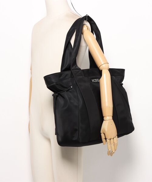 MICHAEL KORS(マイケルコース)の「DRAWSTRING TOTE Tote(トートバッグ・メンズ・ブラック・FREE)」の5枚目の写真