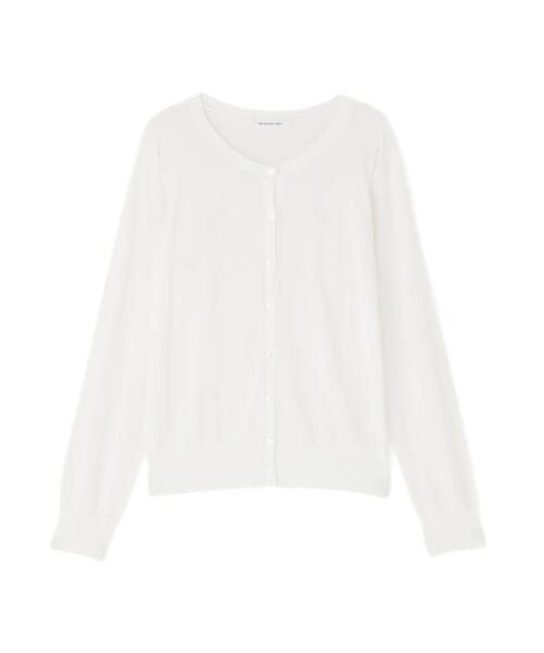 NATURAL BEAUTY BASIC(ナチュラルビューティーベーシック)の「【Oggi.jp掲載】【UVカット】レーヨンナイロンカーディガン(カーディガン/ボレロ・レディース・オフホワイト/ブラック/ライトグリーン・FREE)」の13枚目の写真