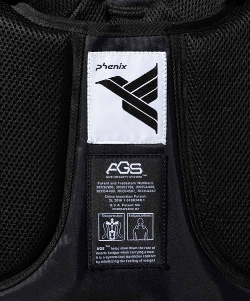 phenix outdoor(フェニックスアウトドア)の「phenix outdoor(フェニックスアウトドア) AGS Rover / エージーエス ローバーリュック(バックパック/リュック・メンズ・ブラック・ONE SIZE)」の16枚目の写真