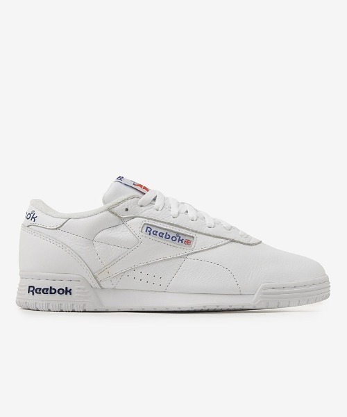 Reebok(リーボック)の「エックスオーフィット ロー クリーン ロゴ INT / EXOFIT LO CLEAN LOGO INT(スニーカー・メンズ・ホワイト/ブラック/ホワイト系その他・23.5cm/23.0cm/31cm/30.0cm/29.0cm/28.5cm/28.0cm/27.5cm/27.0cm/26.5cm/26.0cm/25.5cm/25.0cm/24.0cm/24.5cm/22.5cm)」の1枚目の写真