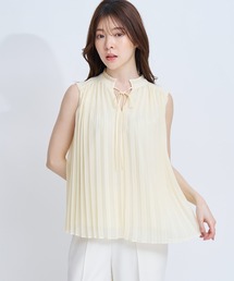 ノエラ　　パールフリル袖ブラウス　ベージュ　　美品 フリルカラーブラウス | シャツ・ブラウス | NOELA OFFICIAL WEB STORE